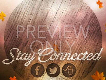 WOODGRAIN STAY CONNECTED