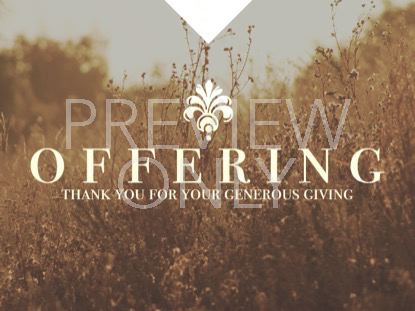 GOLDEN GRASS OFFERING