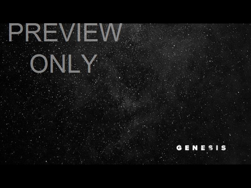 GENESIS SERMON NOTES SLIDE