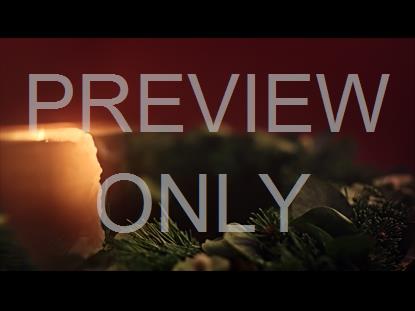 CHRISTMAS CANDLES ONE CANDLE DOF