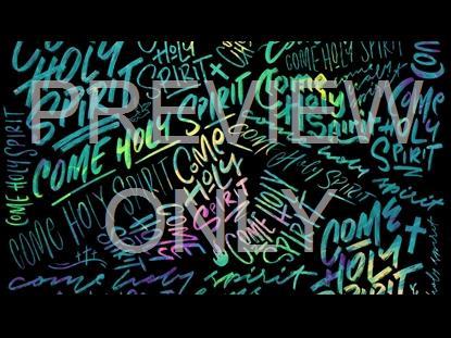 COME HOLY SPIRIT IRIDESCENT