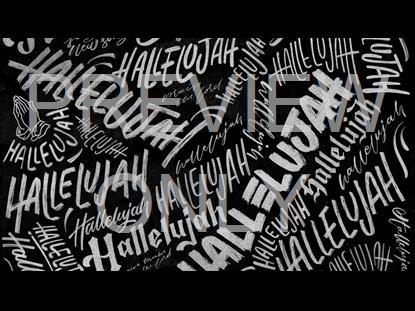 HALLELUJAH BW TEXTURE