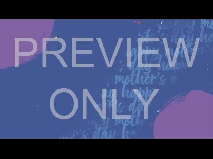 HAPPY MOTHER'S DAY BLUE