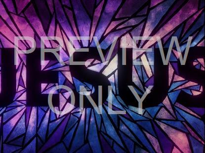 JESUS TYPE WINDOW PINK