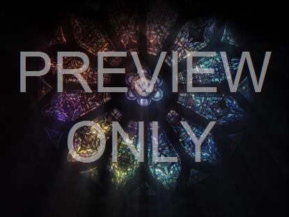 MULTI COLOR ROSE WINDOW