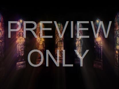 SAINTS STAINED GLASS WARM