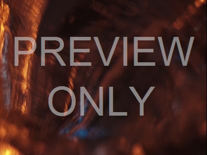 SCULPTED GLASS DARK BLUE ORANGE