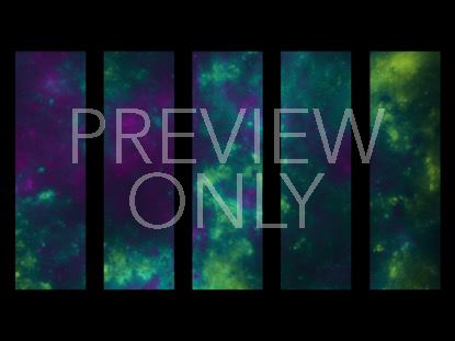 SPACE PURPLE AND GREEN BARS