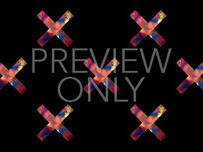 SPINNING RAINBOW CROSSES