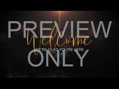 CHRISTMAS NIGHT WELCOME GRAPHIC