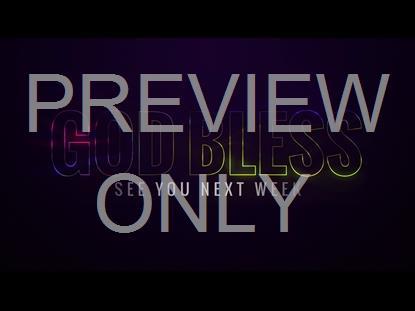 EASTER IN COLOR GOD BLESS GRAPHIC