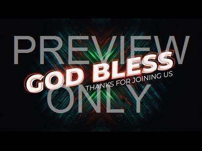 EXIT PLAN GOD BLESS GRAPHIC