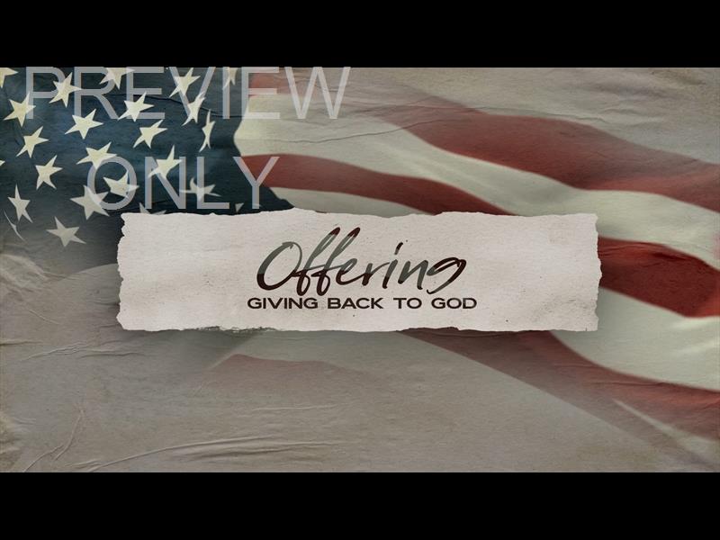 INDEPENDENCE OFFERING STILL