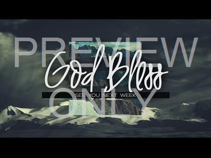 THE SHAPE OF WINTER GOD BLESS GRAPHIC