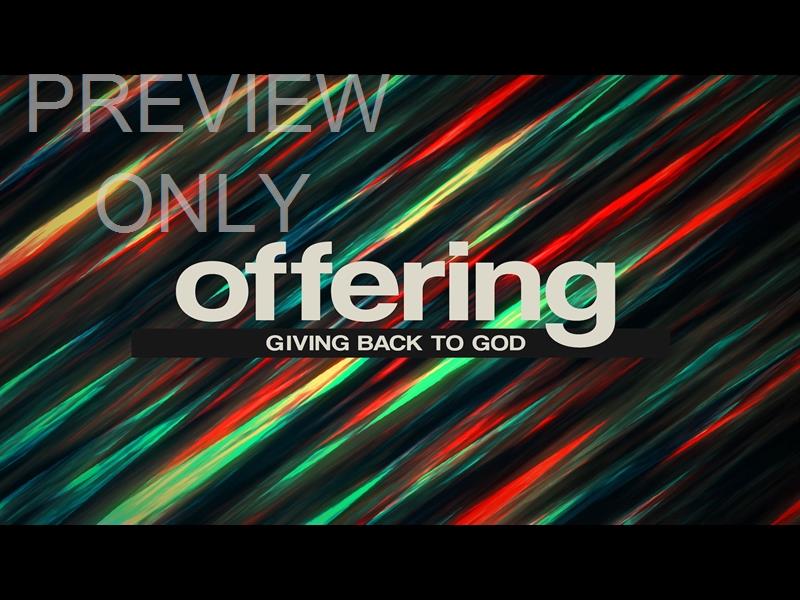 ZENITH OFFERING STILL