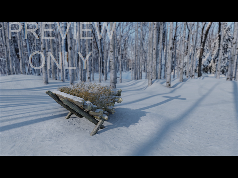 CHRISTMAS JOY: STILL MANGER 15