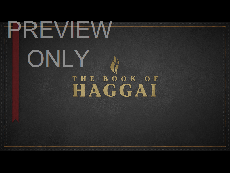 HAGGAI - BLACK STILL