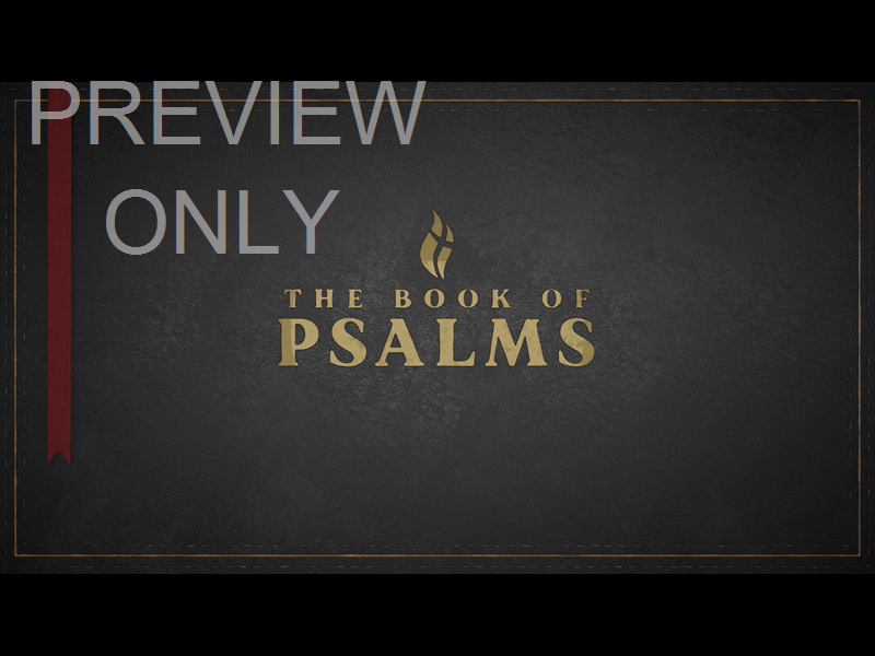 PSALMS - BLACK STILL