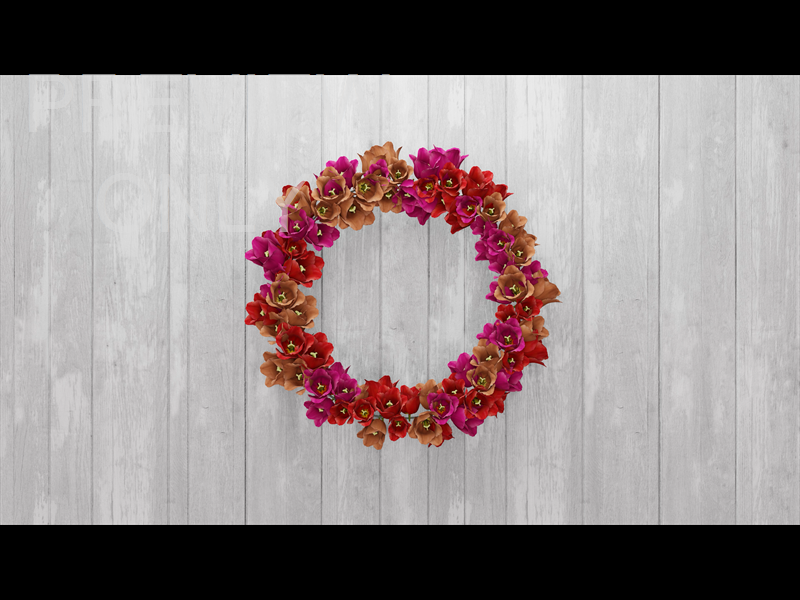 SUMMER WREATH STILL 10