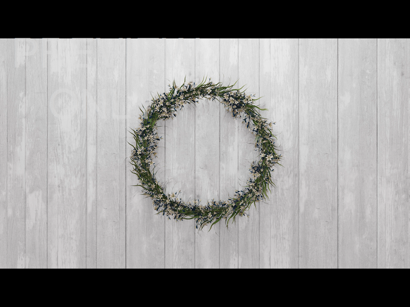 SUMMER WREATH STILL 19