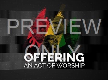 BLACK HISTORY MONTH OFFERING STILL