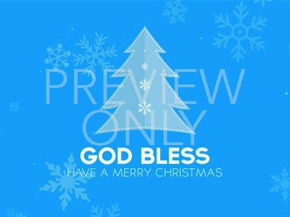 CHRISTMAS SNOW GODBLESS STILL