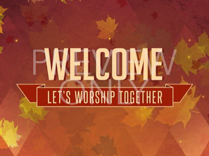 THANKSGIVING WELCOME STILL VOL3