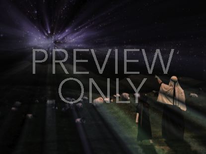 12 ANGEL APPEARING TO SHEPHERDS