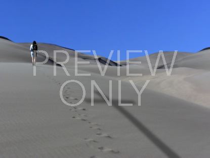 FOOTPRINTS IN THE SAND CROSS