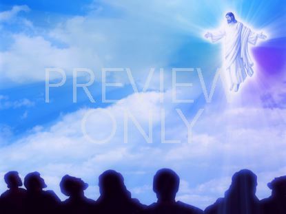 JESUS ASCENDS TO HEAVEN