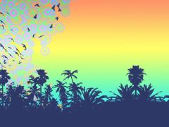 BEACH TREES 4