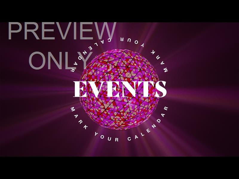 BRIGHT NEW YEAR: EVENTS STILL