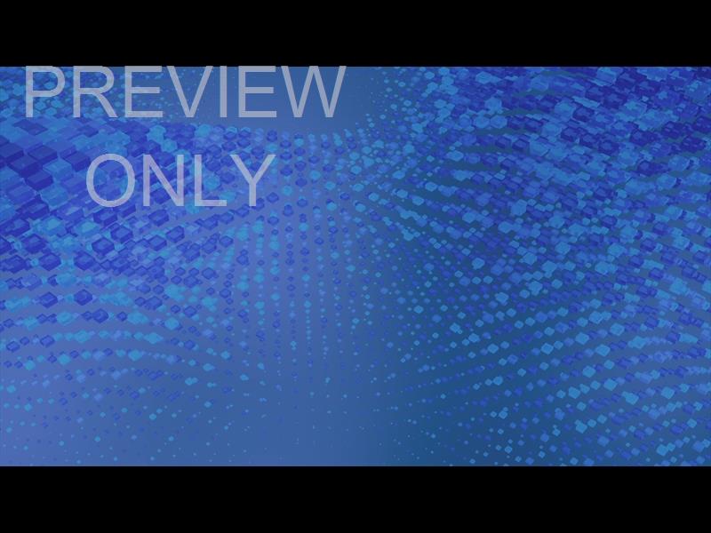 CUBE WAVE: 1 BLUE STILL