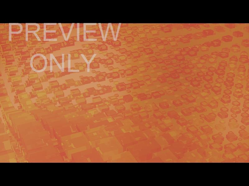 CUBE WAVE: 3 ORANGE STILL