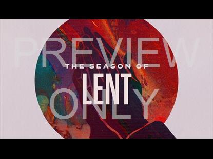 EASTER PAINT PALM SEASON OF LENT