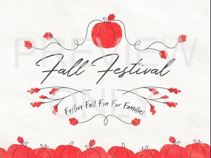 FALL FESTIVAL