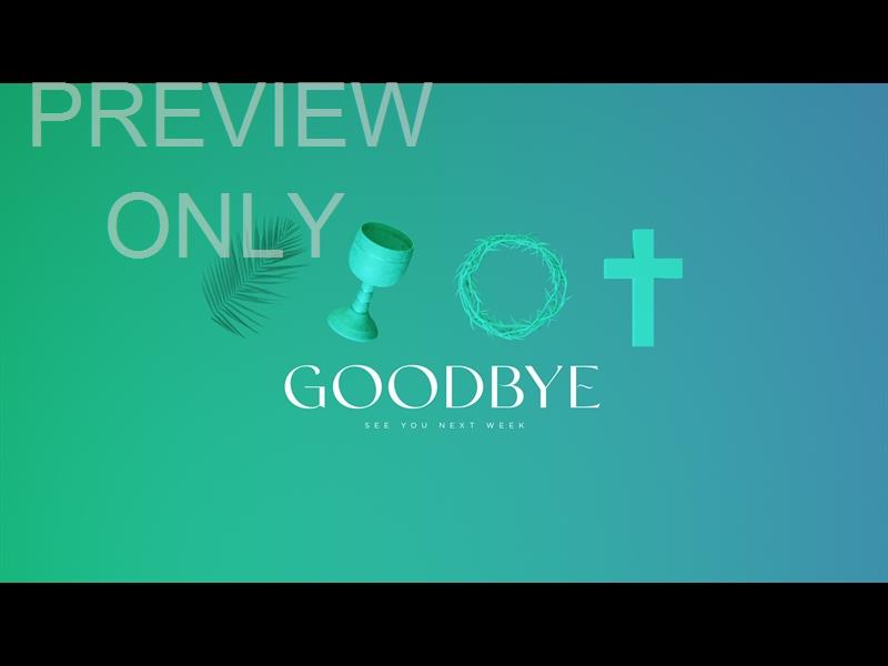 HOLY WEEK INK GOODBYE TITLE STILL