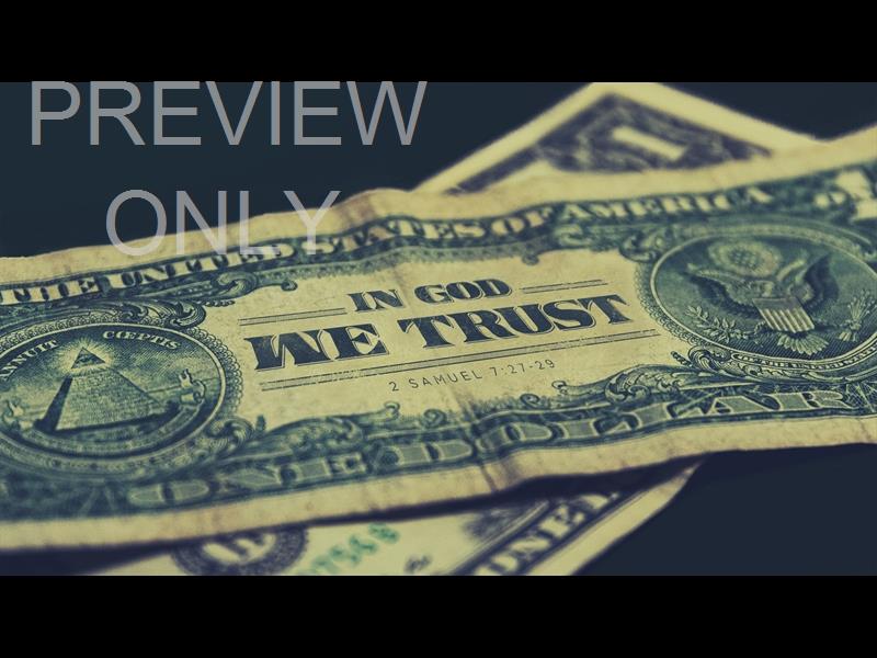 IN GOD WE TRUST - TITLE STILL