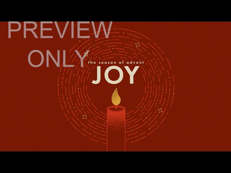 LIGHT LINES ADVENT JOY STILL