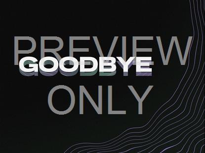 MOD LINES GOODBYE TITLE