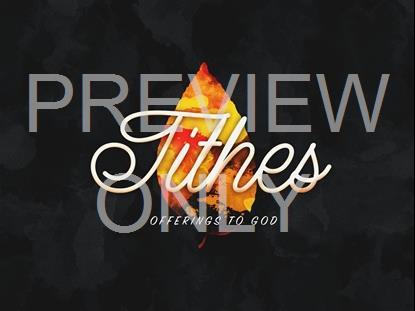 PAINTED LEAVES TITHES