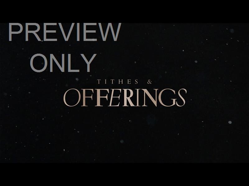 RADIANT EVE: TITHES AND OFFERINGS STILL