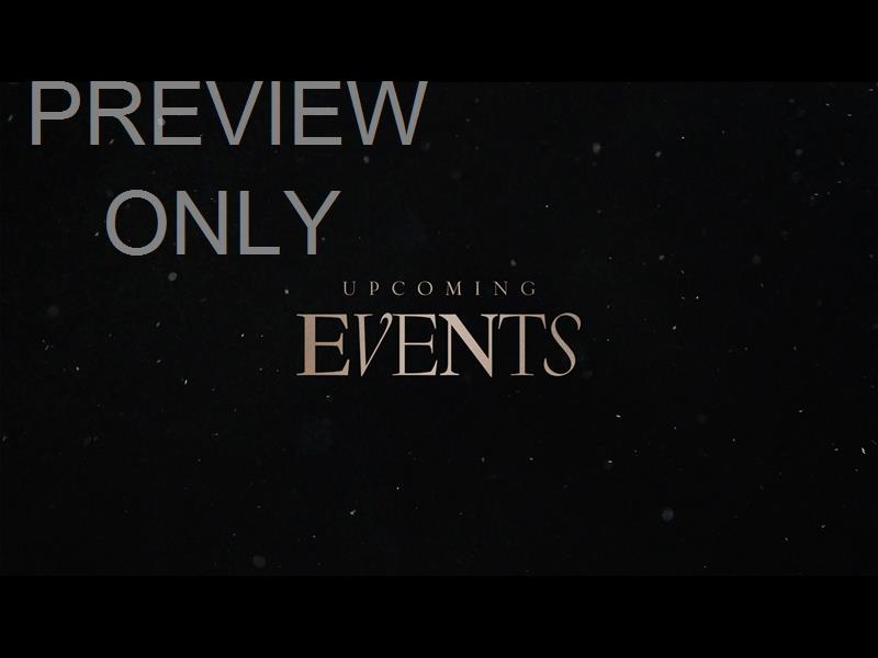 RADIANT EVE: UPCOMING EVENTS STILL