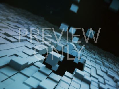 BLOCK SCAPE BLUE STILL