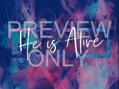 ACRYLIC HE IS ALIVE STILL