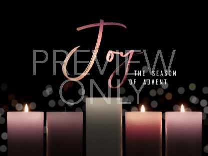 ADVENT CANDLELIGHT JOY