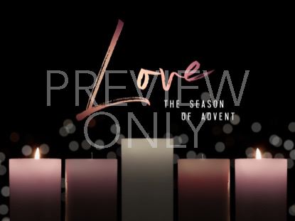 ADVENT CANDLELIGHT LOVE