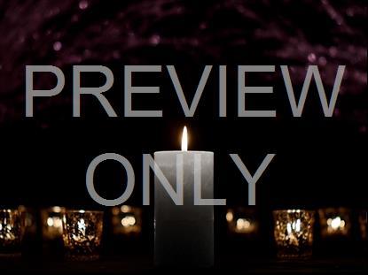 ADVENT CLASSIC CHRIST CANDLE STILL