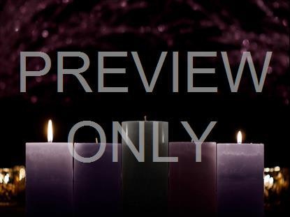 ADVENT CLASSIC LOVE CANDLES STILL