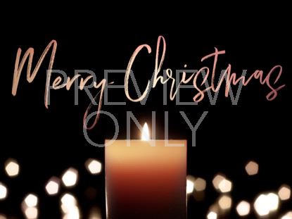 CANDLELIGHT MERRY CHRISTMAS